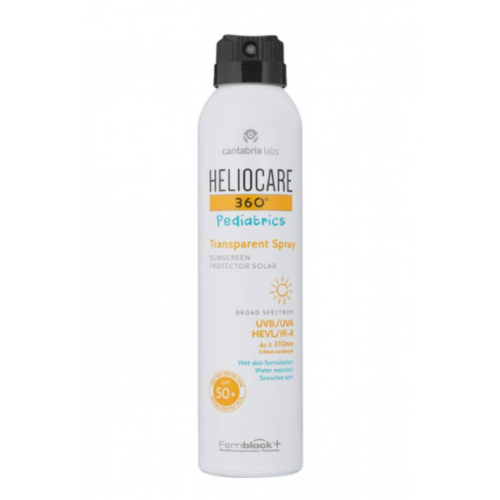 Heliocare 360° <br>Pediatrics Transparent Spray SPF 50+